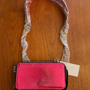 Brand NEW with Tags Nasty Gal Metallic Pink Purse